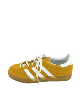 Adidas Women's Gazelle Indoor Sneakers Yellow Size 8 (fits like 8.5)