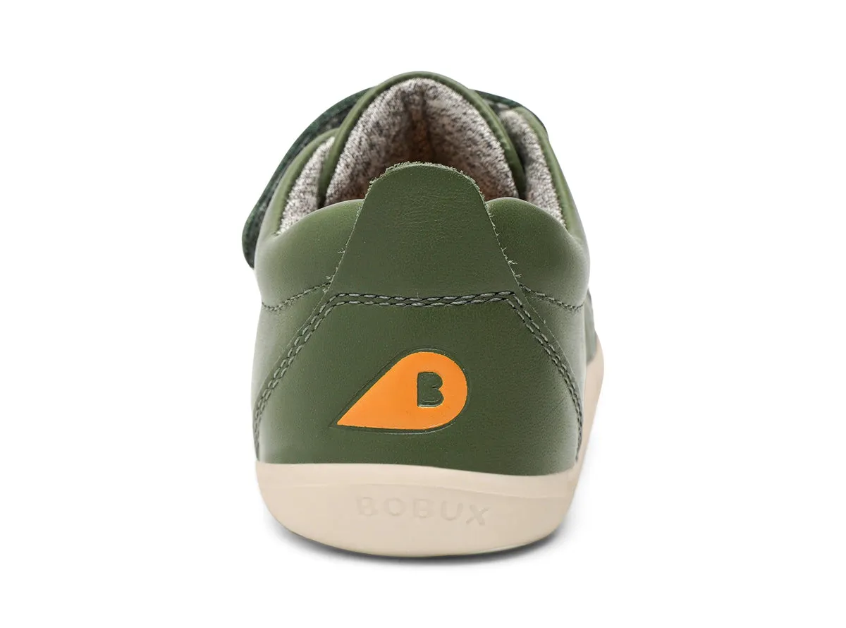 Bobux Grass Court Infants Boys Forest Green Shoe