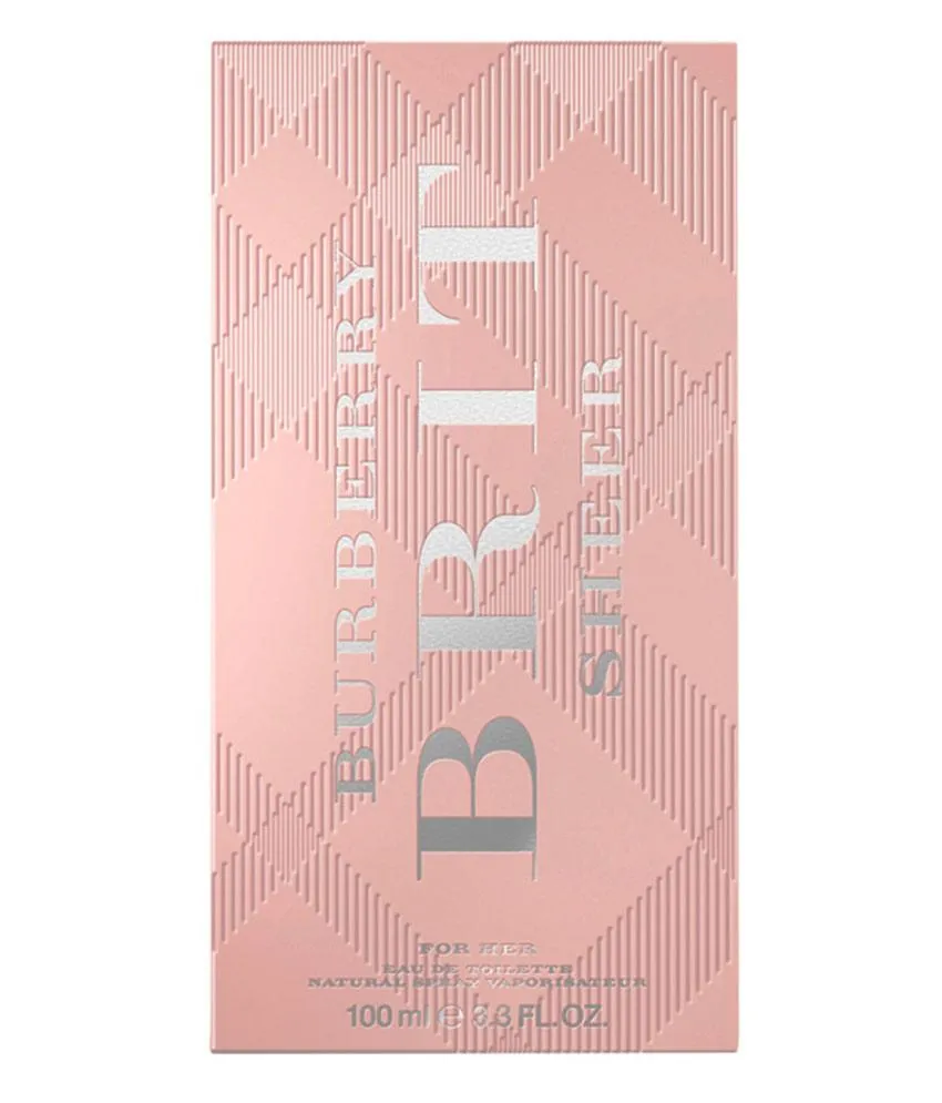 BURBERRY BRIT SHEER EDT 100ML FOR WOMEN