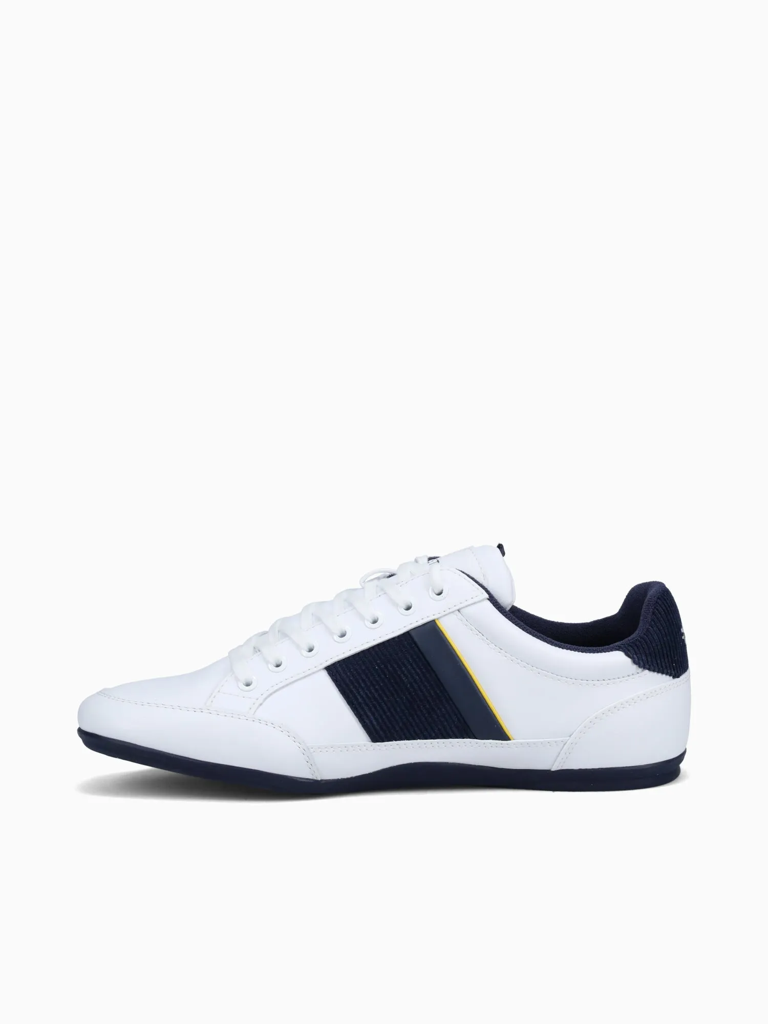 Chaymon 223 Wht Navy leather