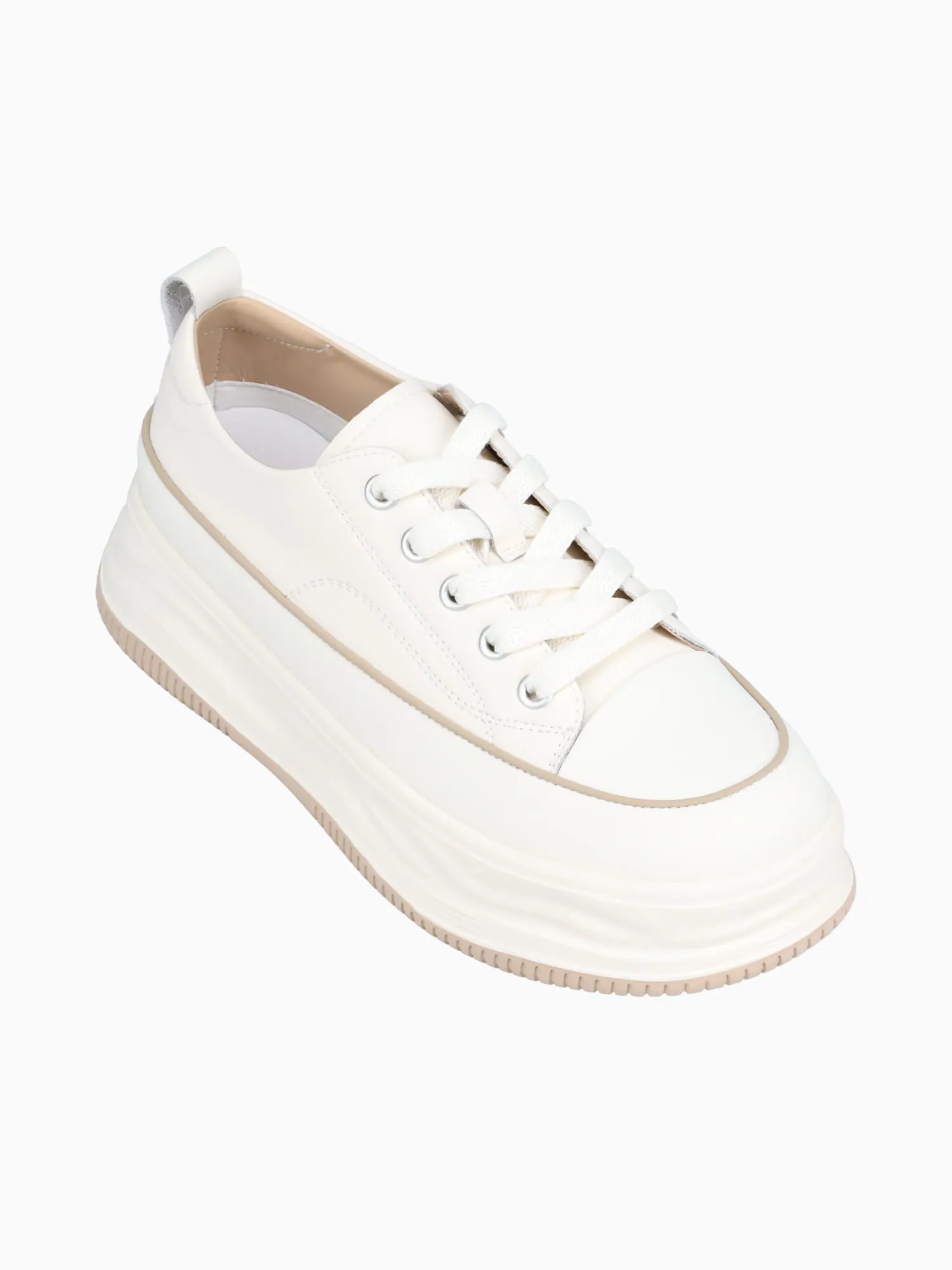 Eisen White Leather