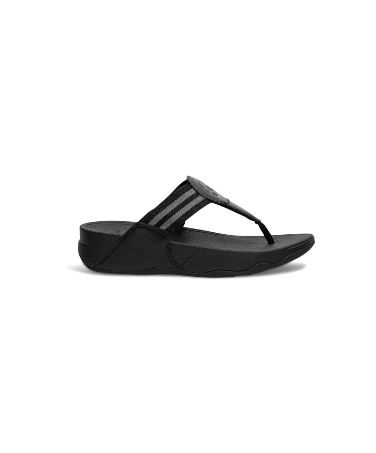 FitFlop Walkstar Toe Post Sandals Black