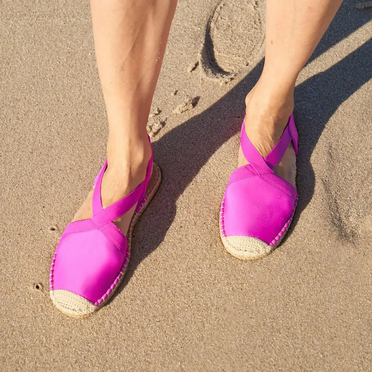 HOT PINK - WOMENS SEAFARER SLINGBACK