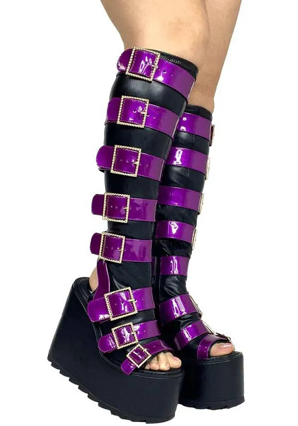 Howler Clawdeen | MONSTER HIGH PLATFORM BOOTS**