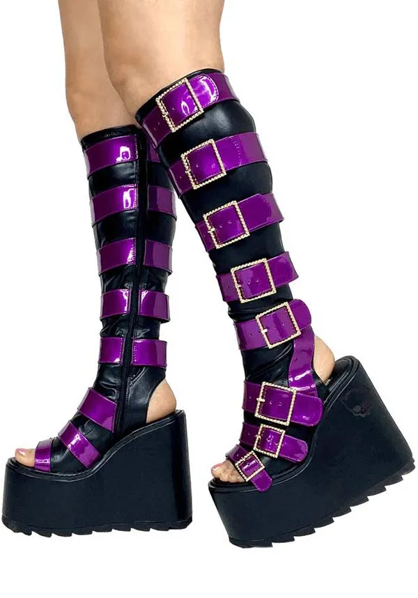 Howler Clawdeen | MONSTER HIGH PLATFORM BOOTS**