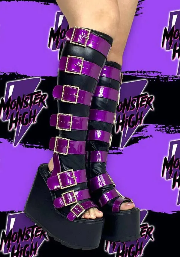 Howler Clawdeen | MONSTER HIGH PLATFORM BOOTS**