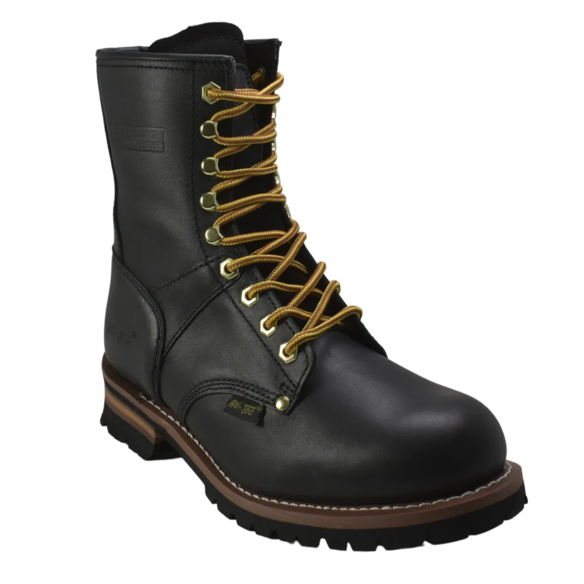 Men's 9" Logger Black - 1439