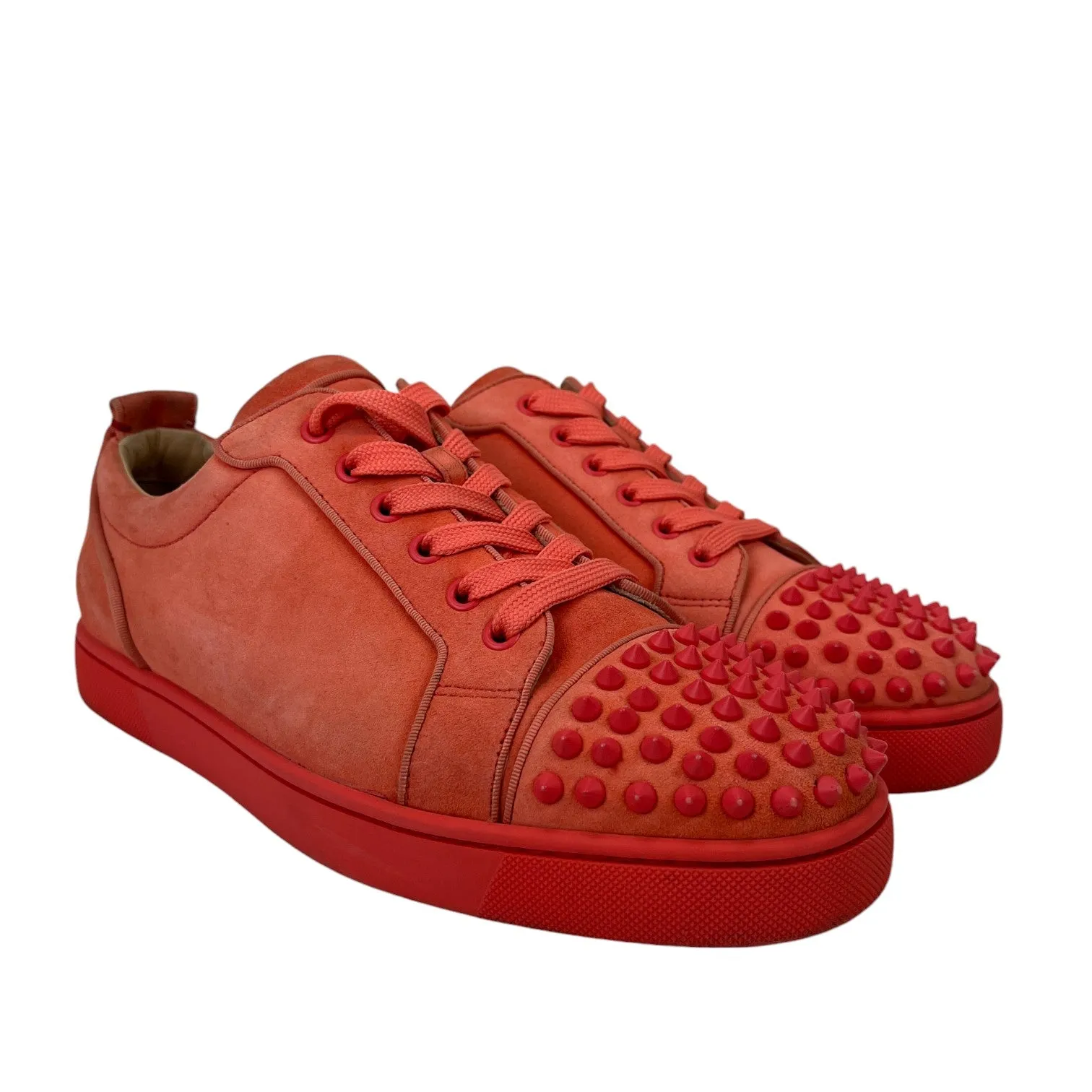 Men's Junior Spikes Low Trainers Red Size EU 41.5 / UK 7.5