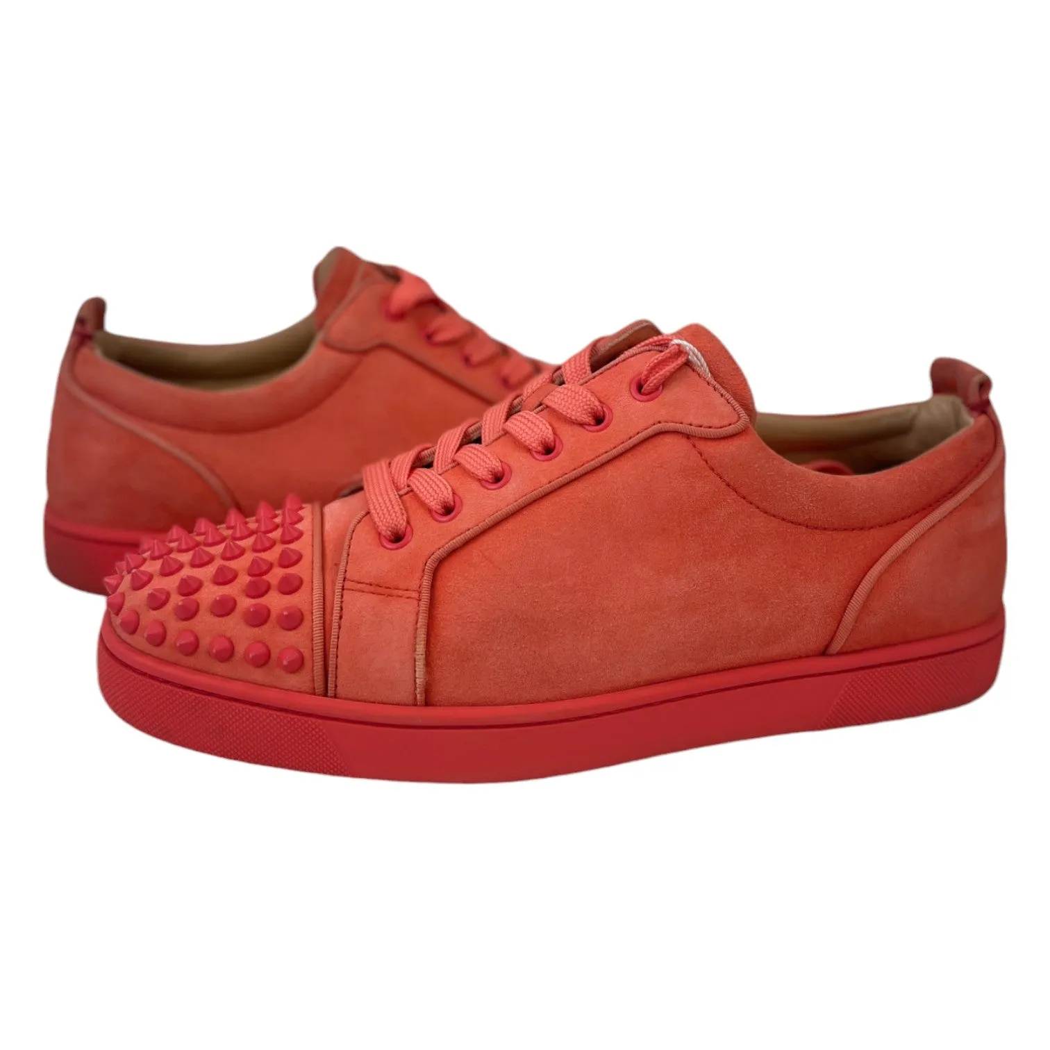 Men's Junior Spikes Low Trainers Red Size EU 41.5 / UK 7.5