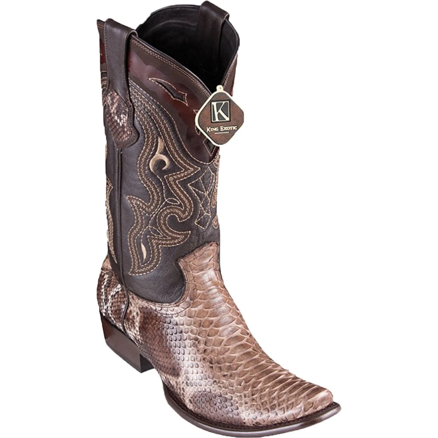 Men's King Exotic Original Python Skin Dubai Style Boot 4795785