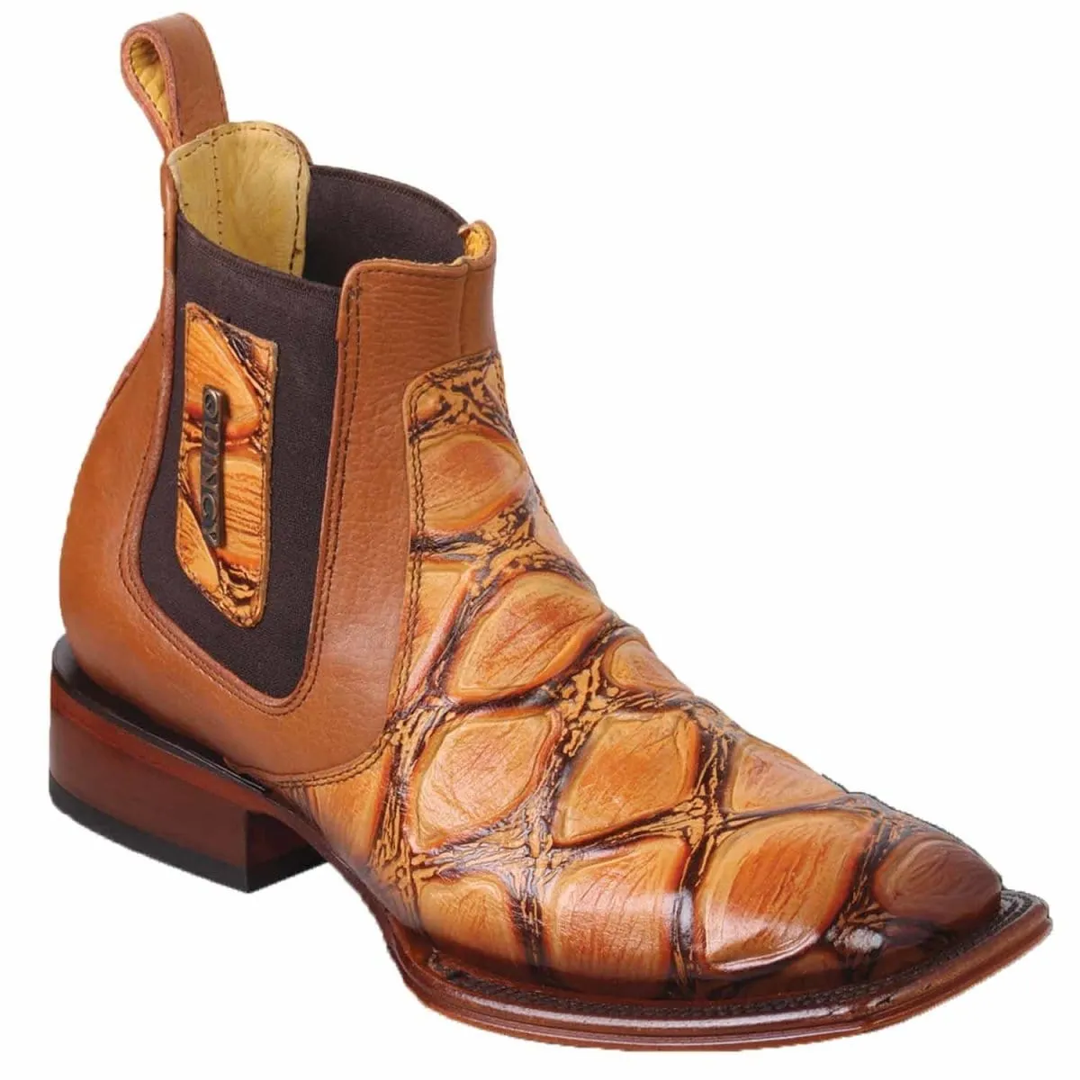 Men´s Quincy Wide Square Toe Ankle Boot Q82B1051