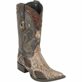 Men's Wild West Python Skin 3X Toe Boot 2955785