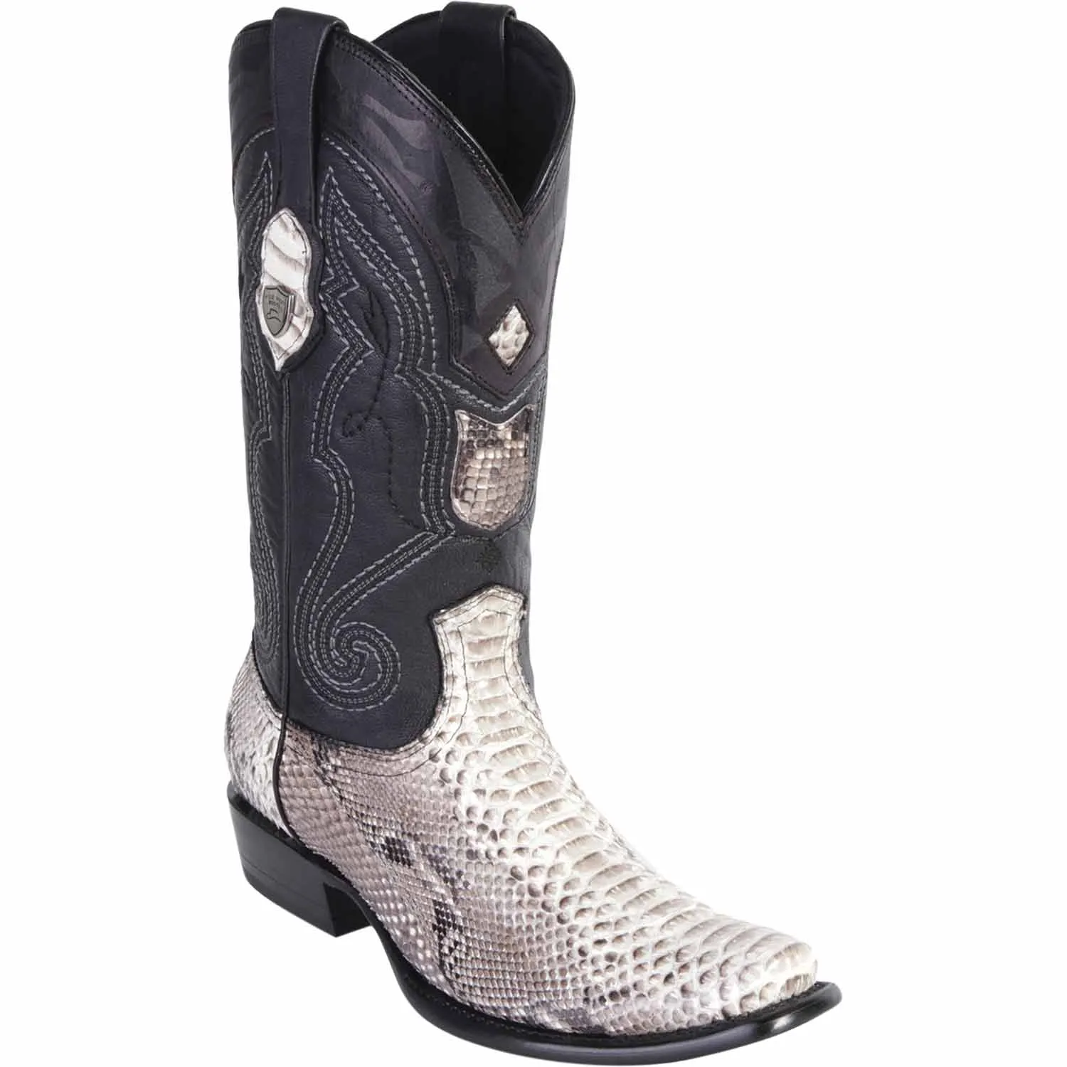 Men's Wild West Python Skin Dubai Toe Boot 2795749