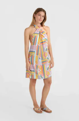 Naima Women Of The Wave Dress | Yellow Art Geo