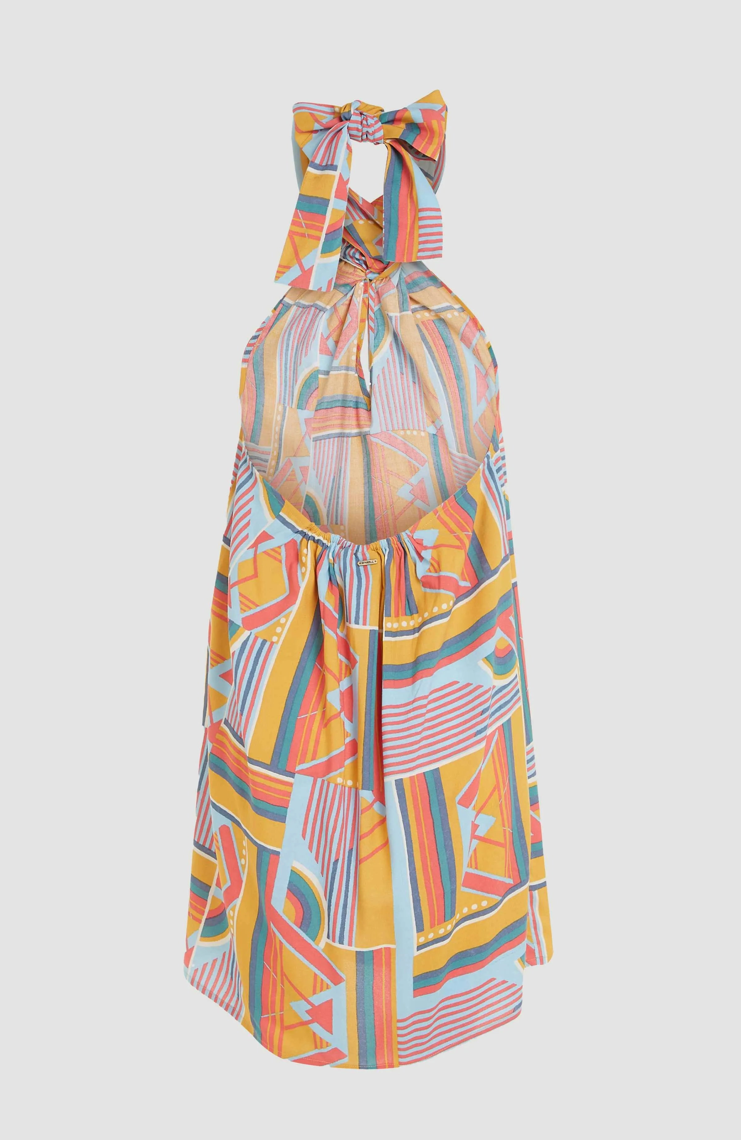 Naima Women Of The Wave Dress | Yellow Art Geo