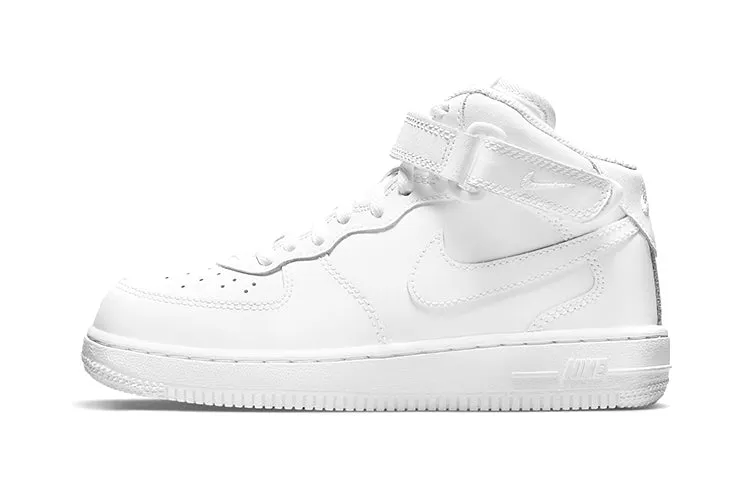 Nike Air Force 1 Mid LE White (PS)