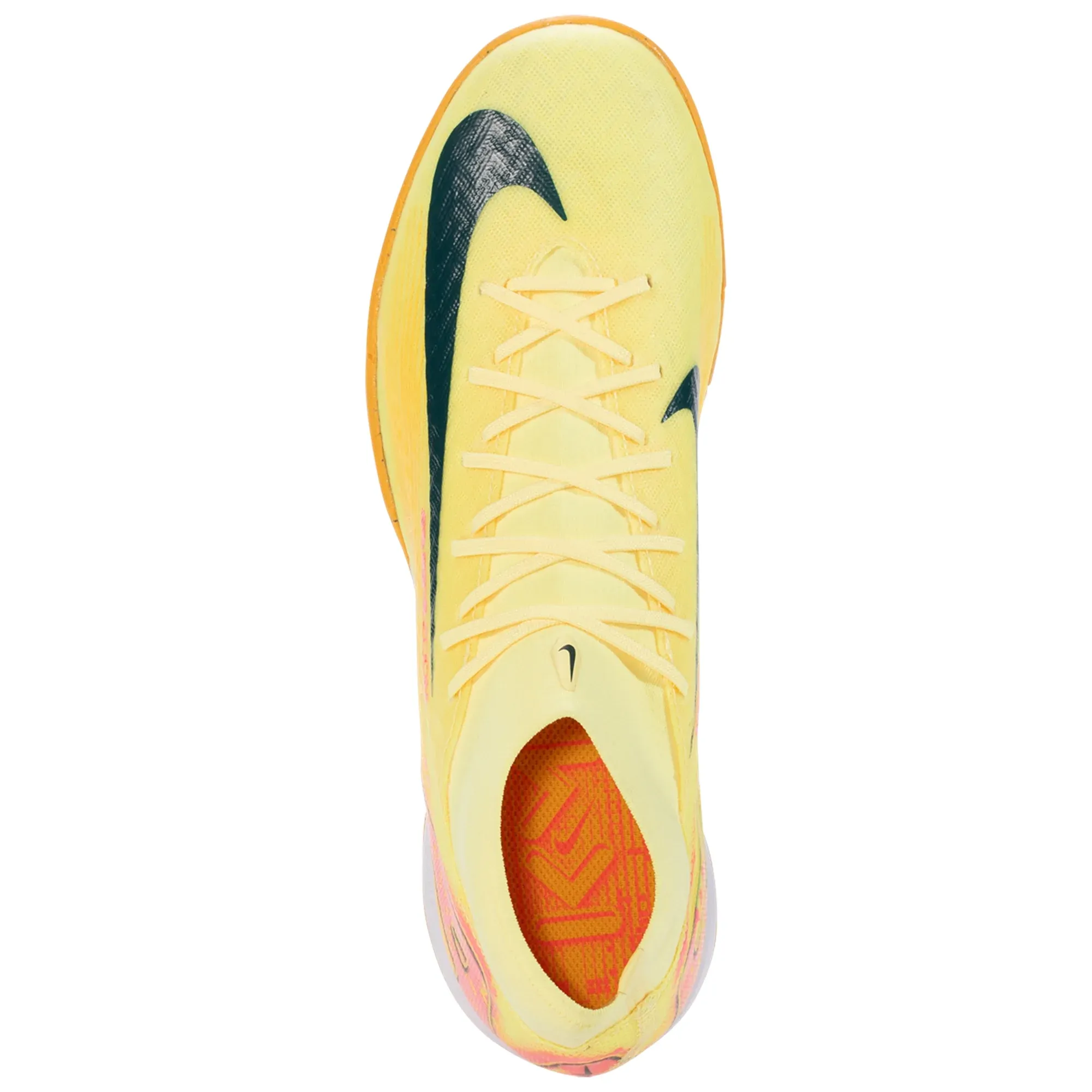 Nike Zoom Superfly 10 Academy KM Indoor Soccer Shoes (Light Laser Orange/Armory Navy)