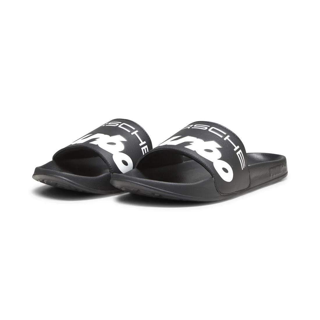 PUMA Porsche Legacy Motorsport Leadcat 2.0 Men's Graphic Slides BLACK