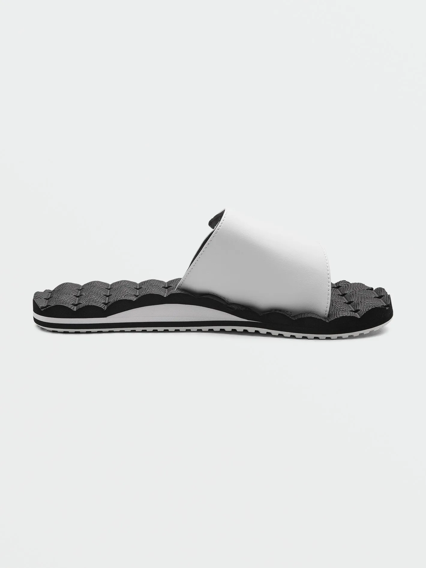 Recliner Slide Sandals - White