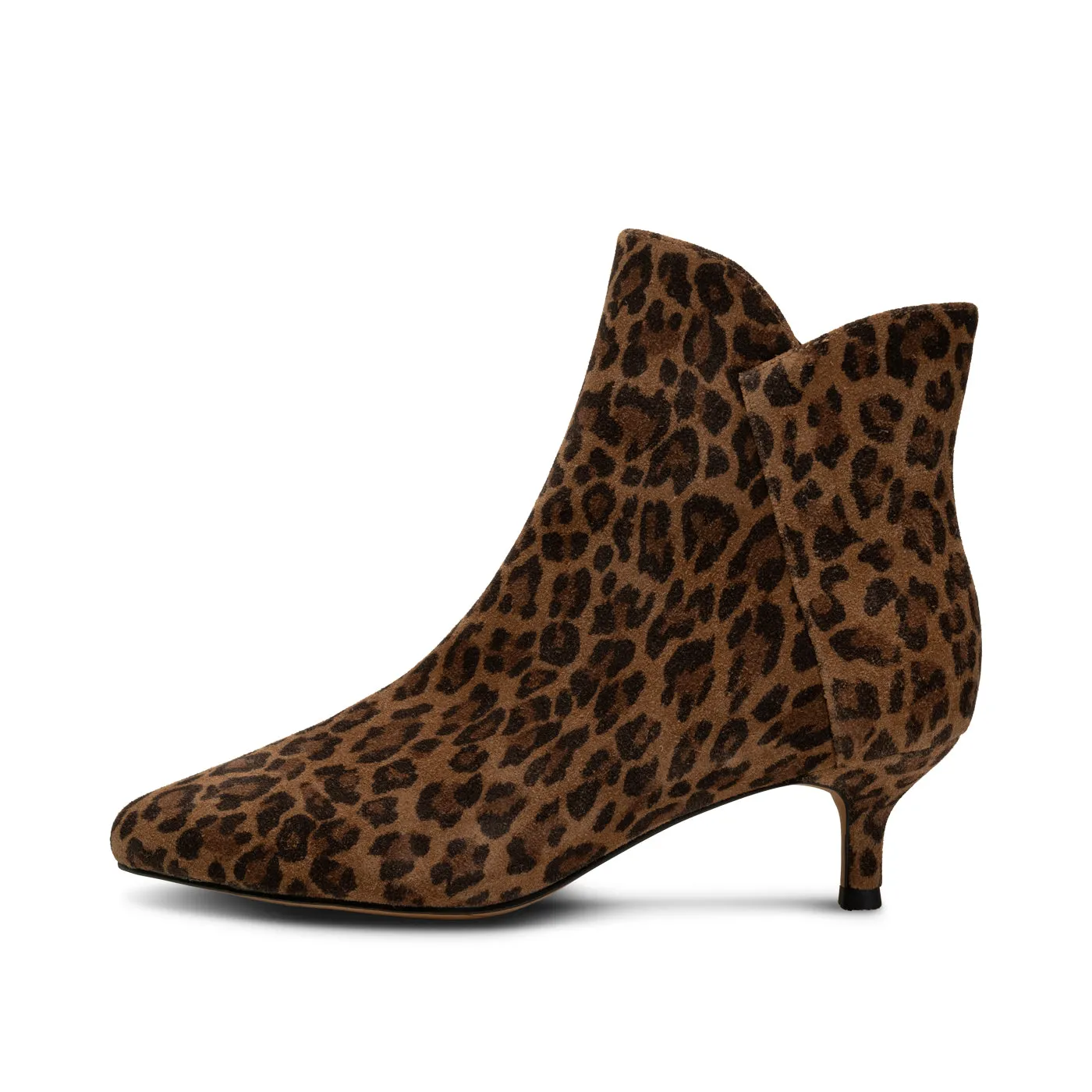 Saga boot suede - LEOPARD