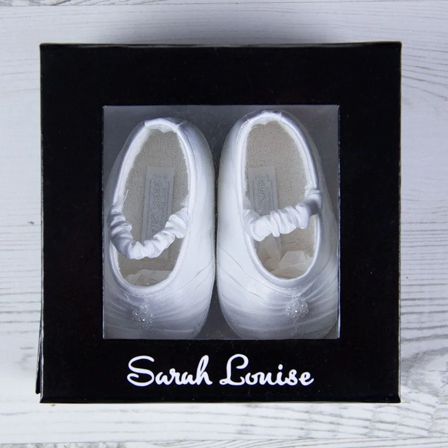 Sarah Louise Shoes Girls Shoes - White 004409