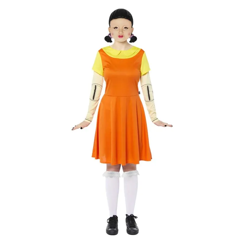 Squid Game Doll Women Costume