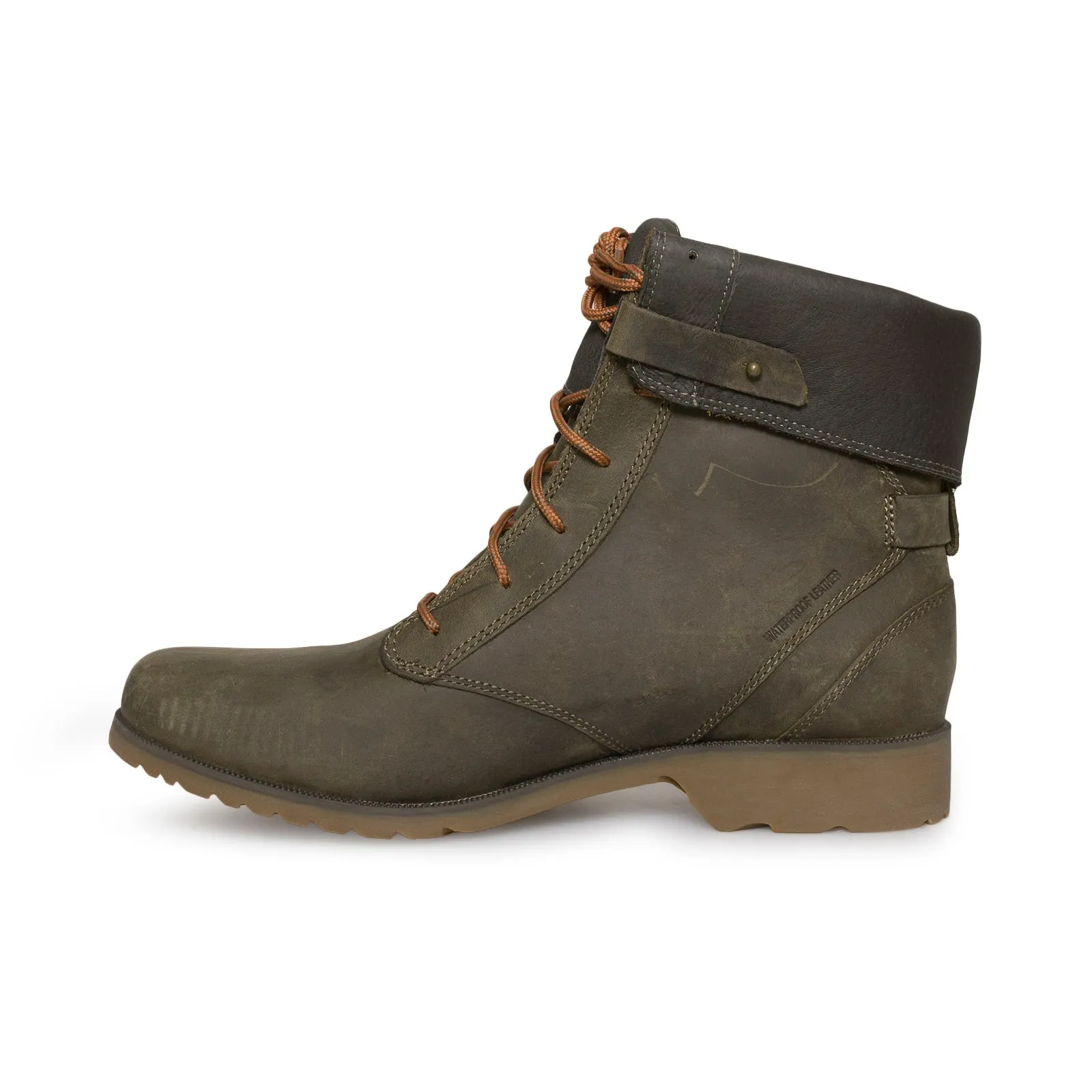 Teva Delavina Lace Dark Olive Boots