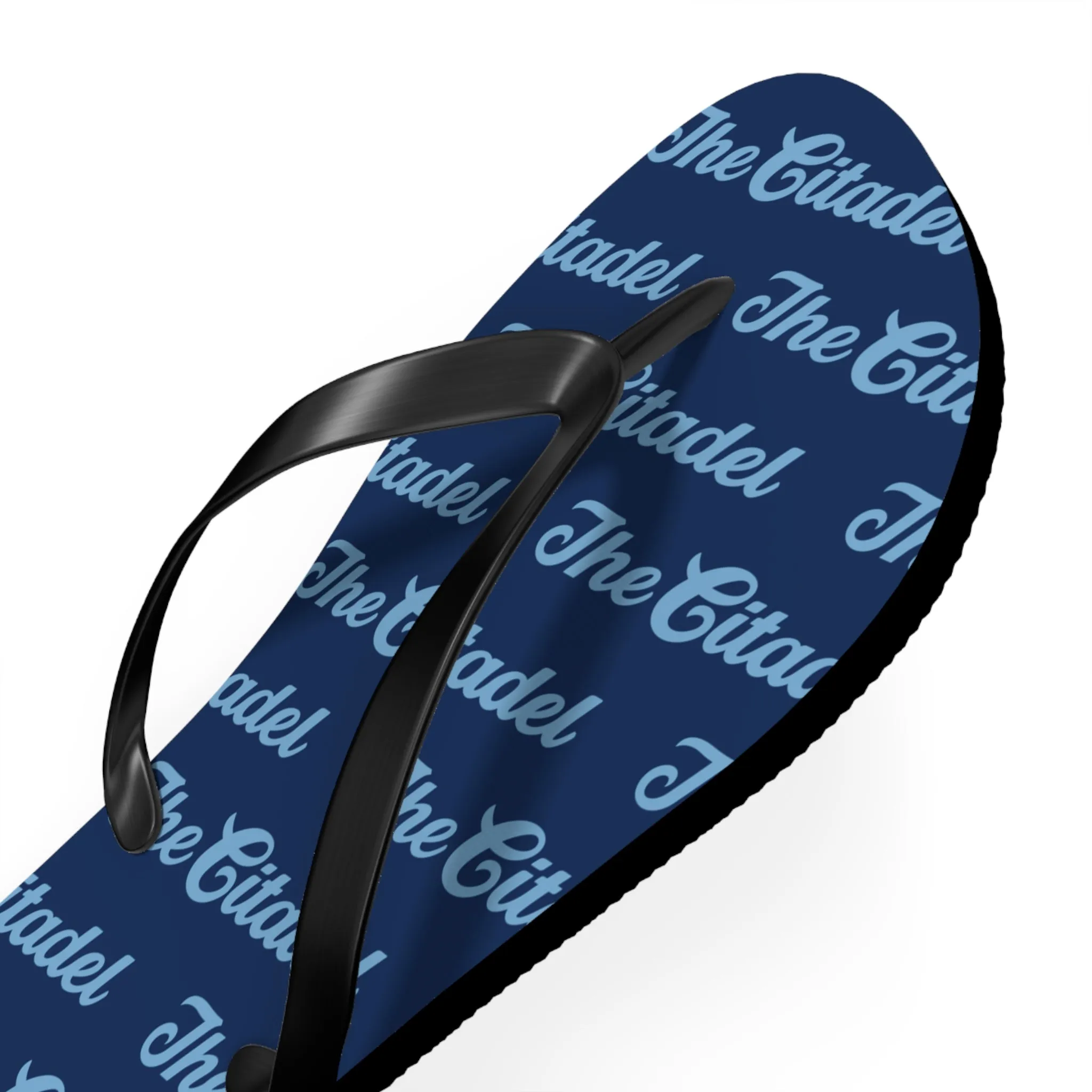 The Citadel, Script Patterned Flip Flops