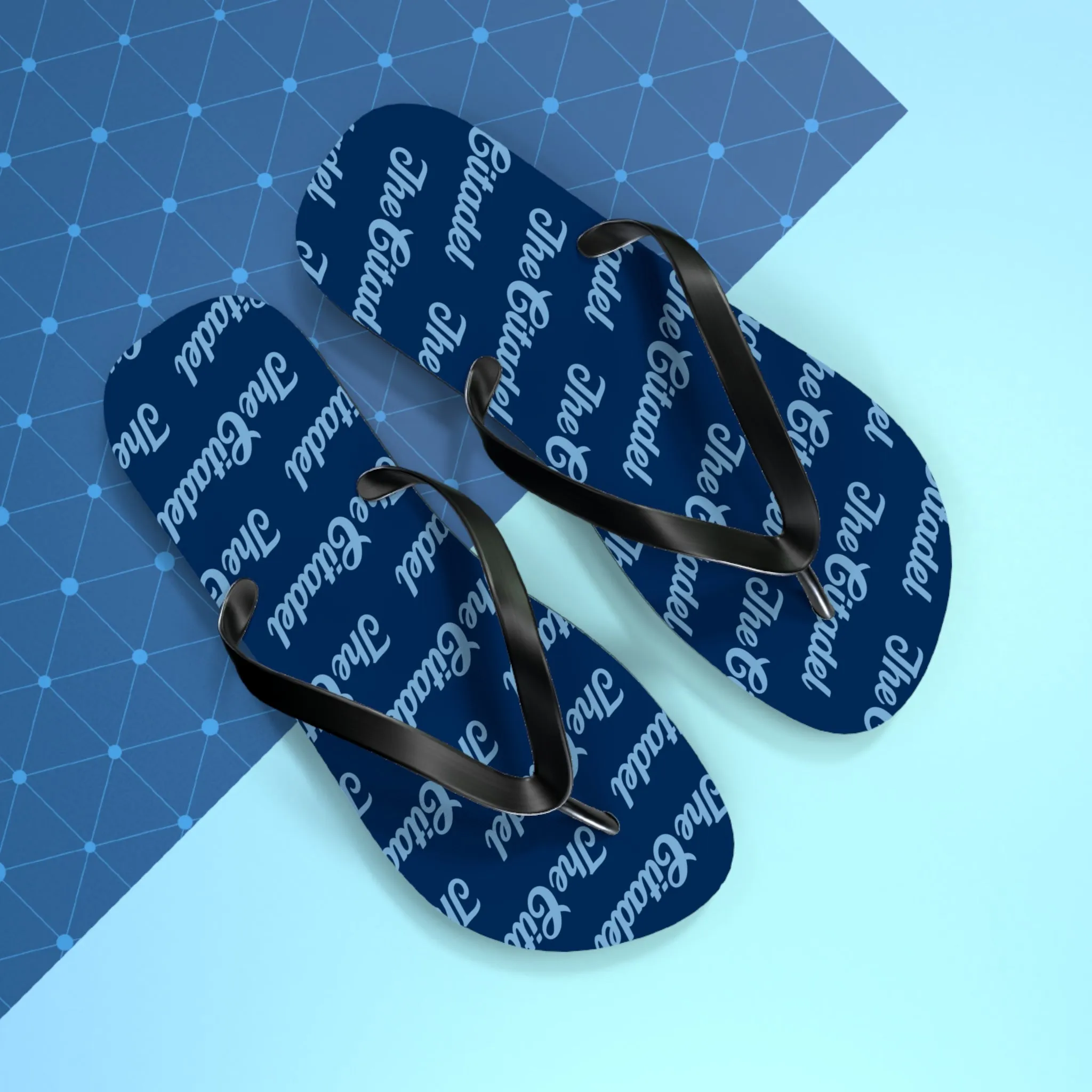 The Citadel, Script Patterned Flip Flops