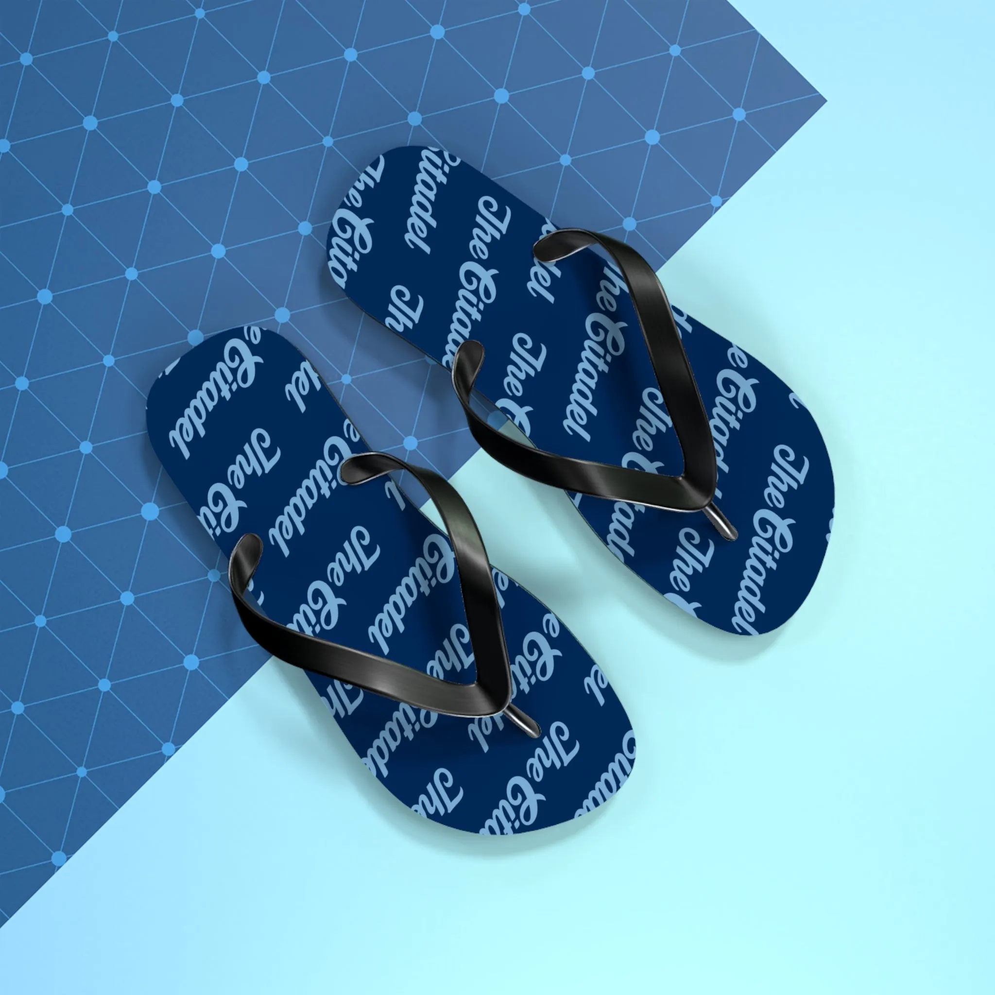 The Citadel, Script Patterned Flip Flops