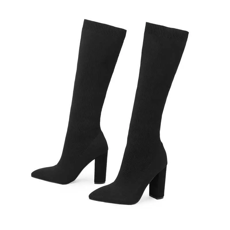 Thick High-heeled Thigh Boot Women