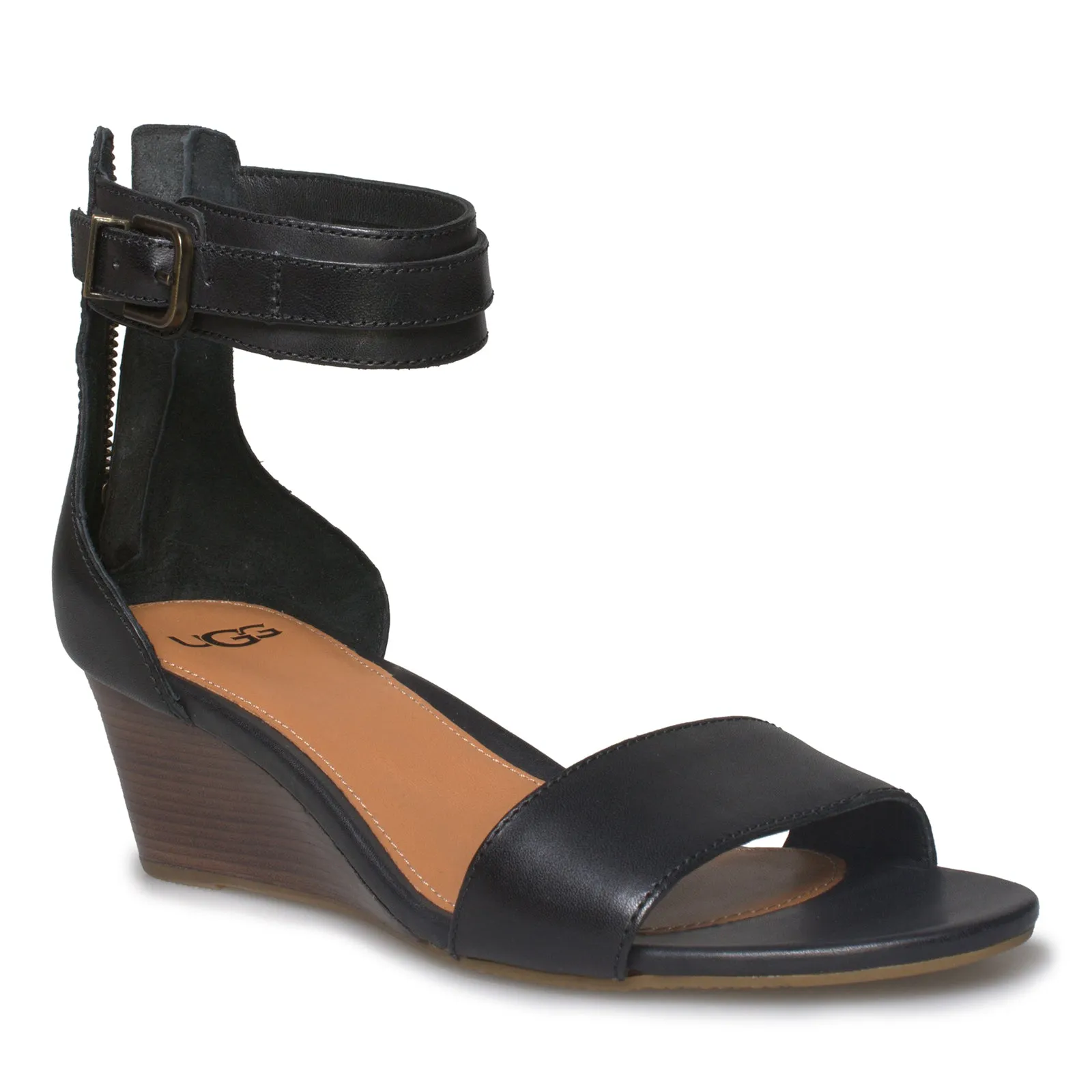 UGG Char Black Sandals - Women's