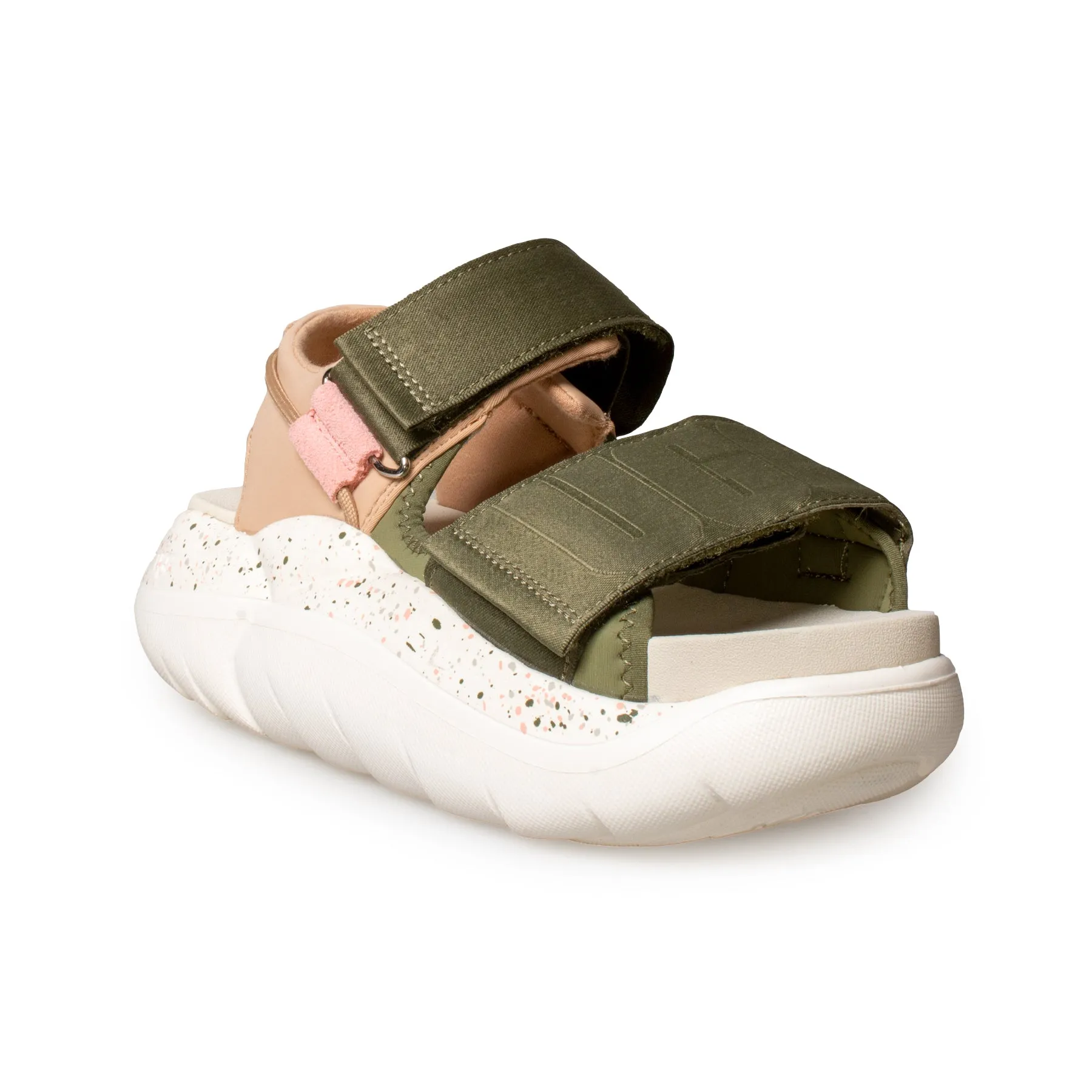 UGG La Cloud Burnt Olive Sandals - Women's