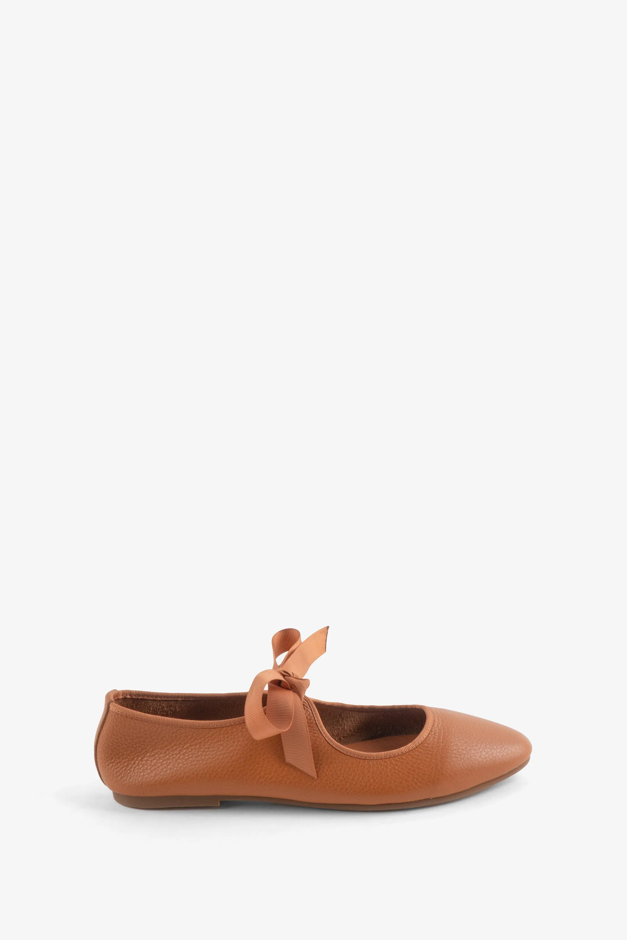 VALLEY BLACK SOLE BALLET FLAT