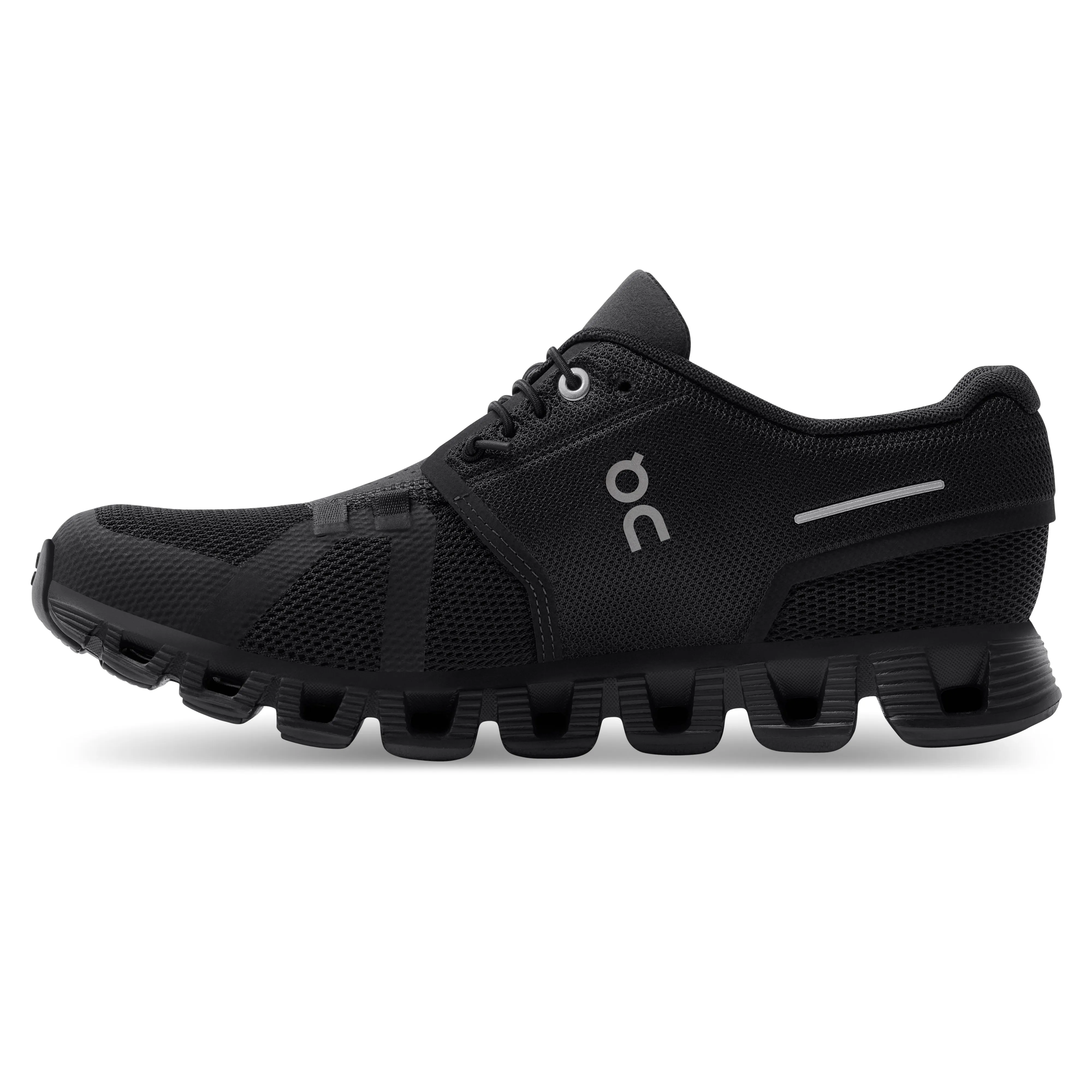 Women's On Cloud 5 Running Shoe in All Black