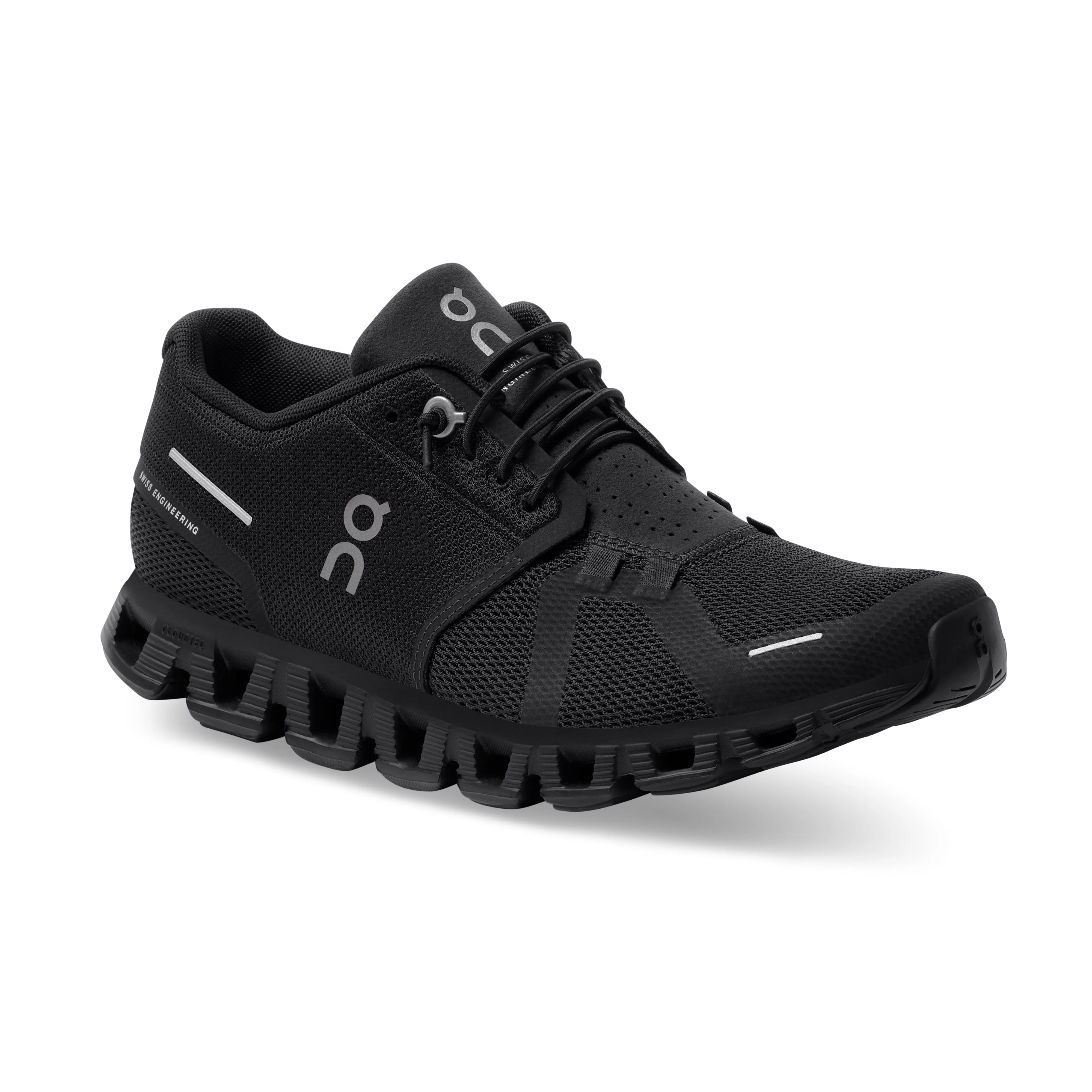 Women's On Cloud 5 Running Shoe in All Black